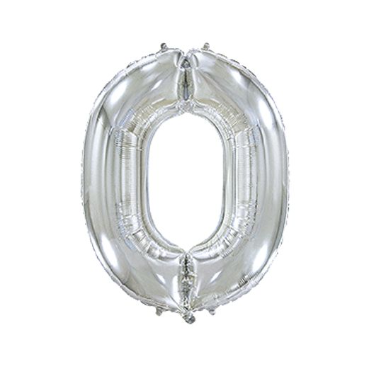 Srebrna nula 60cm